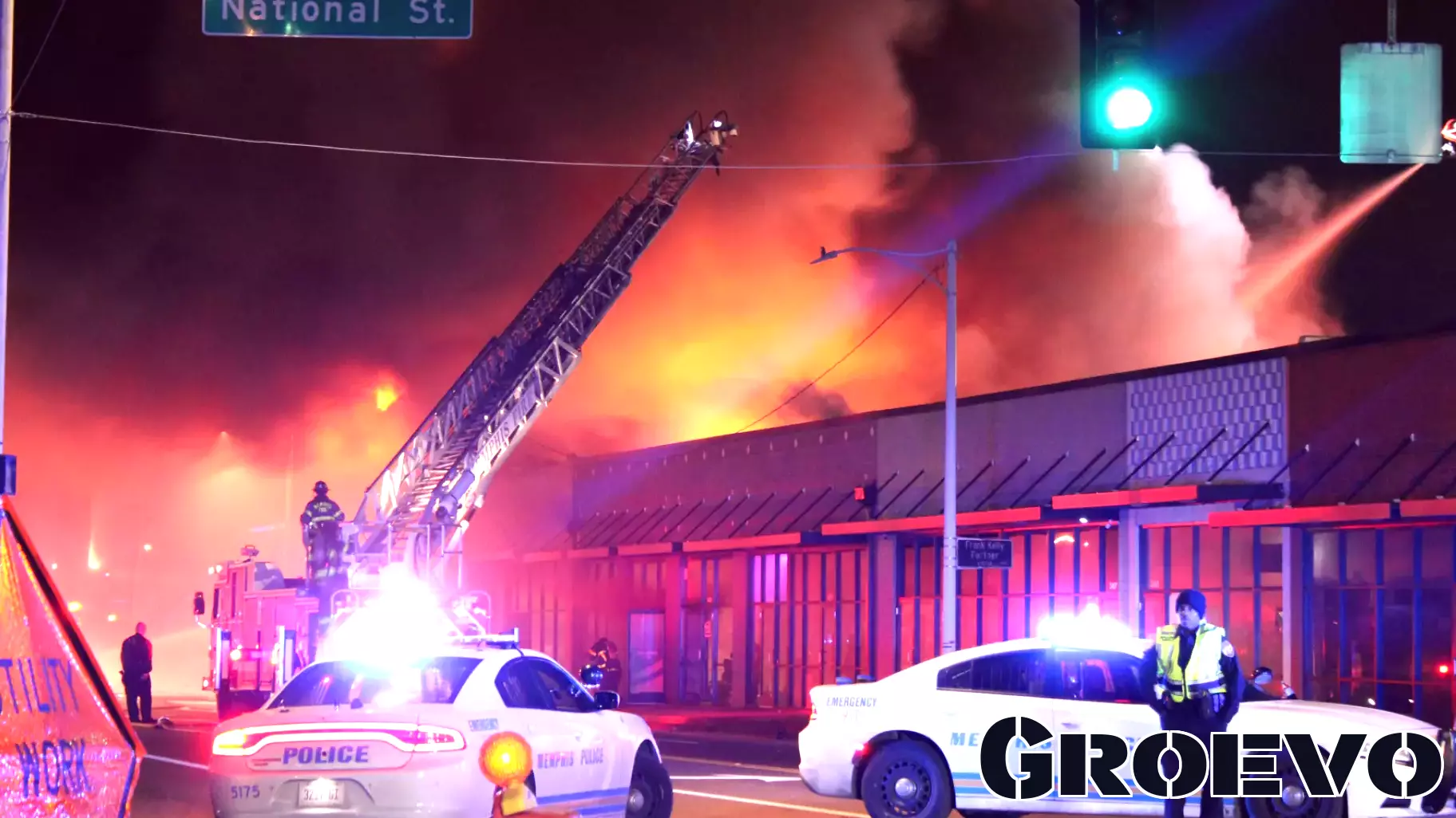 Firefighters Respond to Large Blaze at Highland Heights Business